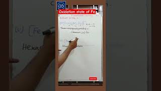 Find the oxidation state of metal ion in coordination compounds neet shortvideo chemistry [upl. by Aicertap]