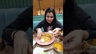 Hot hot zafrani chicken biryani trending food lunch chicken biryani viralvideos happy yummy [upl. by Bazluke]