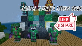 BEST GEMSTEAL PLUGIN FOR ATERNOS SERVERLIKE AND SUBSCRIBEiamkkgamerzShadowmonarchgaming [upl. by Andriana]