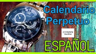 Citizen ecodrive CALENDARIO PERPETUO BL800054L e870 [upl. by Vaientina984]