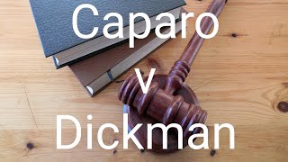 Caparo Industries Plc v Dickman 1990  Negligence Duty of Care  Case Summary of Facts amp Decision [upl. by Iphigeniah962]