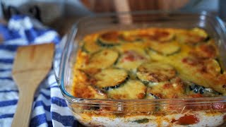 GRATIN DE COURGETTES AU FOUR [upl. by Nithsa838]