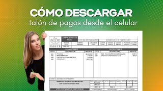 Paso a paso descarga tu talón de pagos  Pensiones ISSSTE [upl. by Esma]