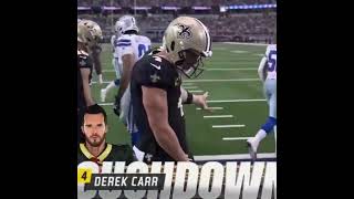 Derek Carr QB Sneak TD to End the 1st Half 👌 [upl. by Eissalc137]