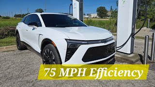 Blazer EV 75 mph round trip efficiency [upl. by Della704]