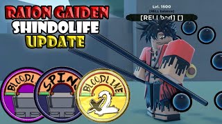 RAION GAIDEN  NARUMAKI STAGE 2 HELPING SUBS WITH SCROLLS AND WAR MODE SHINDO LIFE ROBLOX [upl. by Etnomaj]