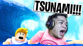 HAGUPIT ng Monster TSUNAMI  GRABE TO  Roblox [upl. by Rexferd923]