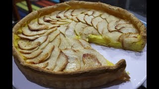 Tarte Cremosa de Maçã  Maravilhosa [upl. by Aineg388]