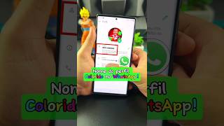 Como personalizar o nome do perfil no WhatsApp dicas whatsapp letra truques novidades [upl. by Avera]