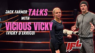 Vicious Vicky in an IFL Ring [upl. by Secnirp]