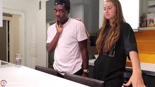 Couples Cooking Food Challenge  Alfonso David and Jordyn Huitema [upl. by Matthus]