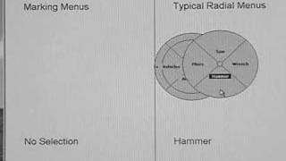 Demo of Marking Menus [upl. by Aehsrop]