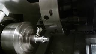 Profit Turning HAAS ST20 ESPRIT CAM [upl. by Nyrad]