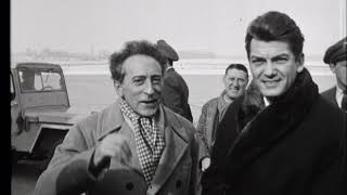 Jean Cocteau et Jean Marais 1954 [upl. by Ahsiryt906]