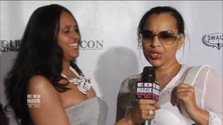 Lisa Raye Celebrity Interview at RnB Live Faith Evans Red Carpet [upl. by Yulma]