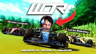 League Racing With No Practise  WOR Round 6 Belgium [upl. by Elah]