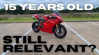 Ducati 1098s  15 YEARS OLD and still relevant [upl. by Yelrak235]