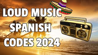 LOUD MEXICAN MUSIC Roblox CodesIds March 2024 WORKING [upl. by Arihsay45]