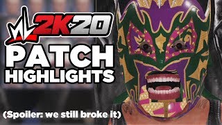 nL Highlights  WWE 2K20 PATCH STREAM [upl. by Labanna]