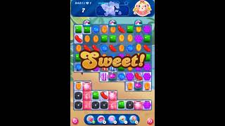 Candy Crush Saga Level 3431 Get 2 Stars 21 Moves Completed update [upl. by Jone75]