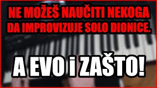 IMPROVIZACIJA SOLO DIONICA JE NEMOGUĆA MISIJA A EVO I ZAŠTO korgpa4x klavijatura [upl. by Swehttam]