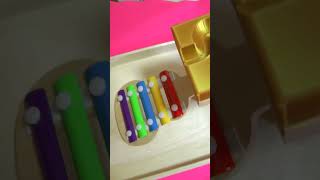 marble run asmr Wave slope Metallophone red and blue marbles722マーブルラン marblerun [upl. by Marcy]