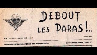 Debout les paras 🇫🇷 chant parachutiste [upl. by Airotnahs]