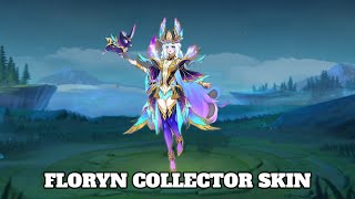 FLORYN COLLECTOR SKIN NEW SURVEY UPDATE  MLBB [upl. by Lillis129]