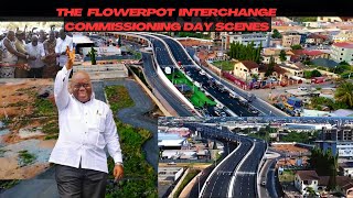 A Stunning Look at the Flowerpot Interchange Commissioning Ceremony 🇬🇭ghana accra [upl. by Eannyl]