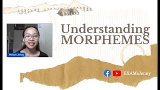 English Understanding MORPHEMES [upl. by Delphina]