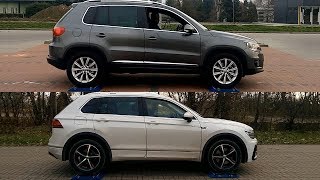 SLIP TEST  Volkswagen Tiguan I vs VW Tiguan II  4Motion  4x4testsonrollers [upl. by Early]