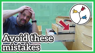 Drawer Slide Installation Tips Avoid these mistakes [upl. by Darren357]