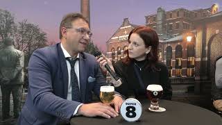 Beer amp Food Attraction 2024 Intervista a Giuseppe Ferrante di Haacht Brewery [upl. by Oiluj]