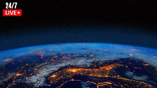 NASA’s LIVE Watch Earth’s Nighttime Magic [upl. by Yroffej98]