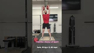 kettlebell triathlon Master of Sport kettlebellsport girevoysport [upl. by Mikel]