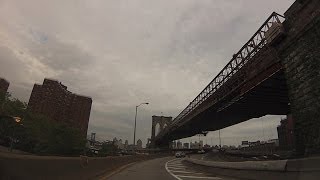 Brooklyn Bridge  FDR Drive  Manhattan Bridge  Williamsburg Bridge [upl. by Robertson]