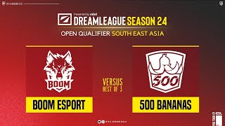 Boom Esports vs 500Bananas  Dreamleague 24 OQ anonimdt [upl. by Ellednek]