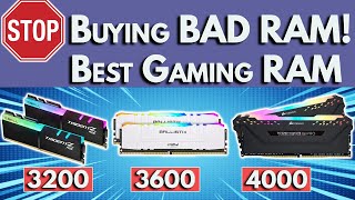 🛑STOP🛑 Buying Bad RAM Best Ram for PC Gaming 2022  DDR4 vs DDR5 Gaming [upl. by Canfield]