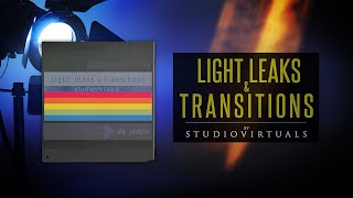 Light Leaks amp Transitions  overlay video effects by studiovirtuals [upl. by Nonnah376]