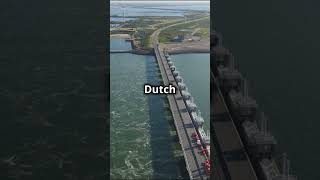 The Delta Works Engineering Marvel 🌊🔧DeltaWorks engineeringmarvels netherlands floodcontrol [upl. by Yendirb]