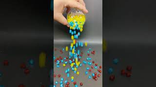 Asmr reverse part 420 fallingbeads shortvideo satisfying galtmarblerun [upl. by Ycniuqed]