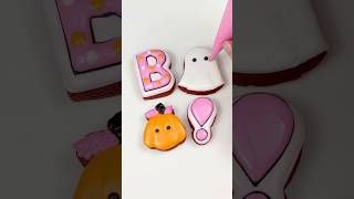 B👻🎃 Halloween Cookies cookies satisfying cookiedecorating [upl. by Pearse]