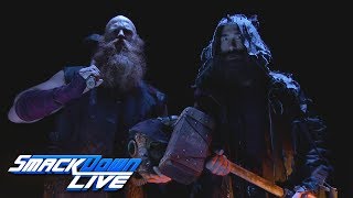 Beware the Bludgeon Brothers SmackDown LIVE Oct 10 2017 [upl. by Norvin]