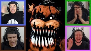 4 FACECAMS ☠  Five Nights at Freddys Multiplayer [upl. by Bridgid418]