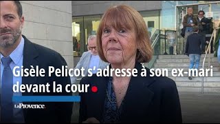 “Tu as choisi les basfonds de l’âme humaine” Gisèle Pelicot s’adresse à son exmari d [upl. by Evanthe]