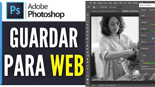 Como Guardar Para Web En Photoshop 2024 [upl. by Immij]