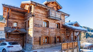 Chalet dException à Courchevel Moriond 1650  Un Paradis Alpin avec Spa Sauna et Vue sur la Vallée [upl. by Henka]