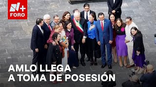 AMLO llega a la Cámara de Diputados para toma de posesión de Sheinbaum  Las Noticias [upl. by Jilly]