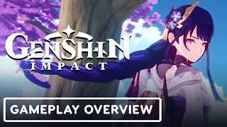 Genshin Impact  Official Raiden Shogun Gameplay Overview Trailer [upl. by Euqinahc]