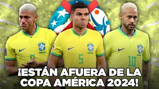 La SELECCIÓN BRASILEÑA de NO CONVOCADOS a la COPA AMÉRICA 2024 ❌ [upl. by Arehc]